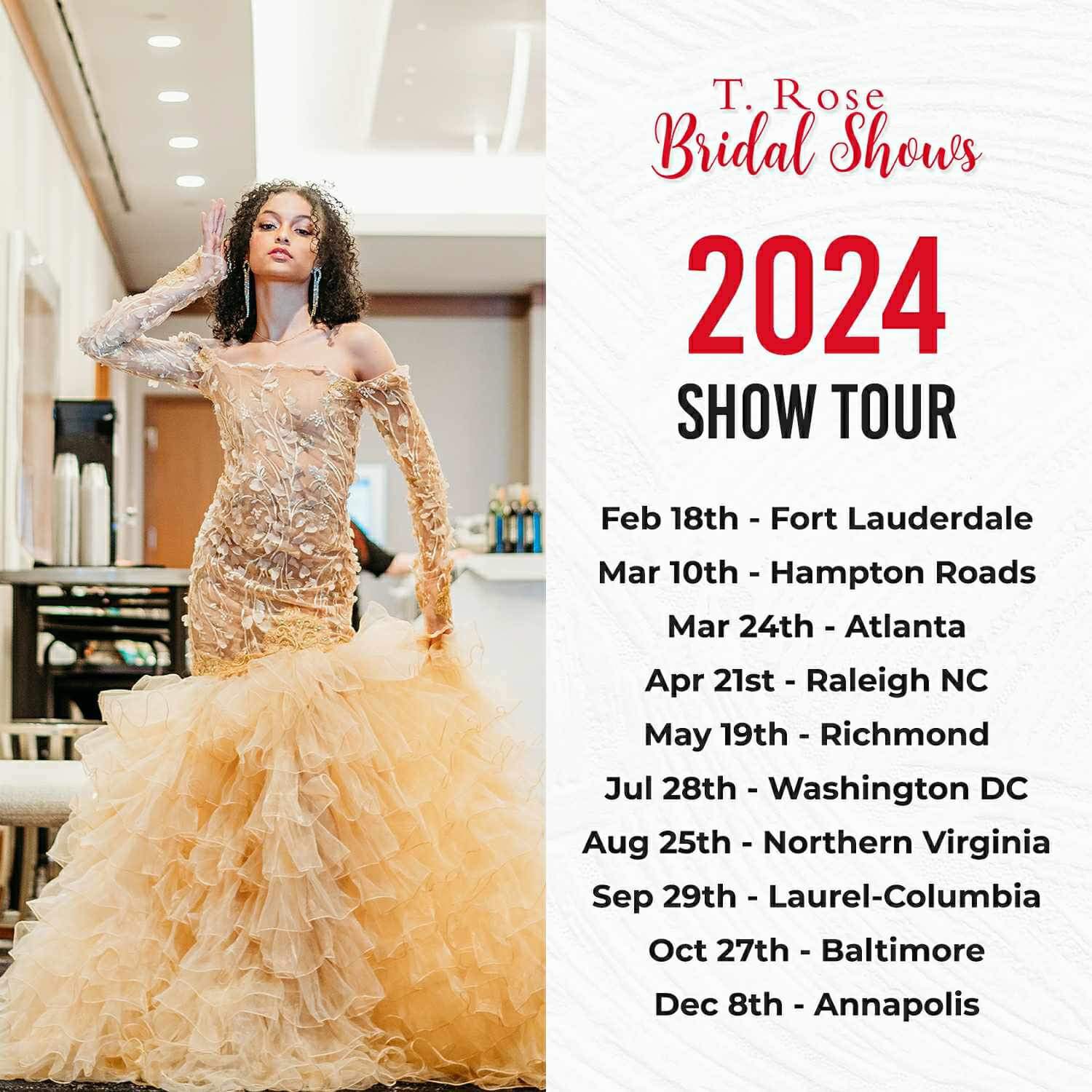 2024 Bridal Show Tour
